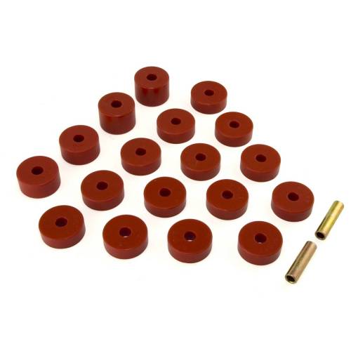 Rugged Ridge - Rugged Ridge Bushing Set Body Mount 1974-1975 CJ by Rugged Ridge - 18351.07