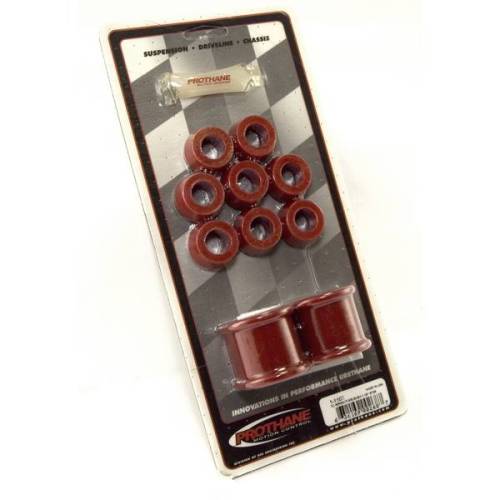 Rugged Ridge - Rugged Ridge Suspension Stabilizer Bar Bushing Kit Front Red 1-1/8 In | 87-95 YJ - 18367.07