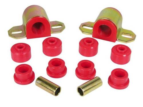 Rugged Ridge - Rugged Ridge Suspension Stabilizer Bar Bushing Kit Front Red 15/16 In | 84-01 XJ - 18367.14