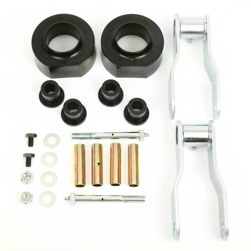 Rugged Ridge - Rugged Ridge Suspension Coil Spring Spacer Kit 2 Inch Lift | 84-01 Jeep Cherokee XJ - 18401.34