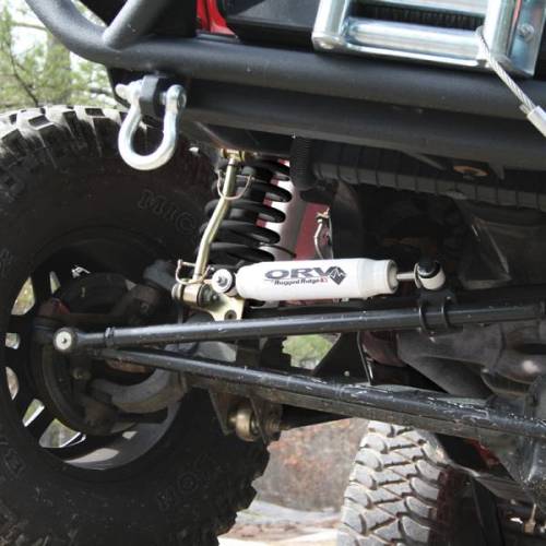 Rugged Ridge - Rugged Ridge Steering Stabilizer | 55-86 Jeep CJ5/CJ6/CJ7/CJ8 - 18475.01