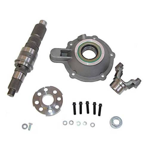 Rugged Ridge - Rugged Ridge Transfer Case Mega Short Slip Yoke Eliminator (SYE) Kit | 88-06 YJ/TJ - 18676.7