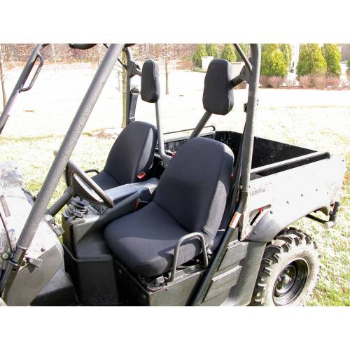 Rugged Ridge - Rugged Ridge PAIR OF BLACK FABRIC SEAT COVERS FIT YAMAHA UTVS - 63240.01