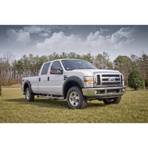 Rugged Ridge - Rugged Ridge Fender Flare Kit 4 Piece | 08-10 Ford F-250/F-350/F-450 SD Pickups - 81630.02