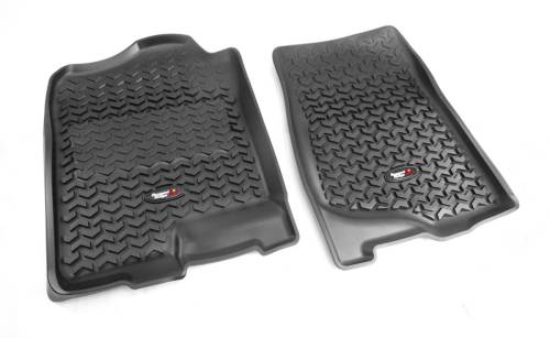 Rugged Ridge - Rugged Ridge All Terrain Floor Liner Front Pair Black | 07-14 GM Truck/SUV - 82901.01