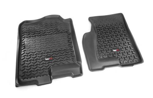 Rugged Ridge - Rugged Ridge All Terrain Floor Liner Front Pair Black | 99-06 GM Truck/SUV - 82901.02