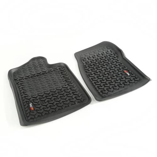 Rugged Ridge - Rugged Ridge All Terrain Floor Liner Front Pair Black | 07-13 GM Truck RegCab - 82901.21