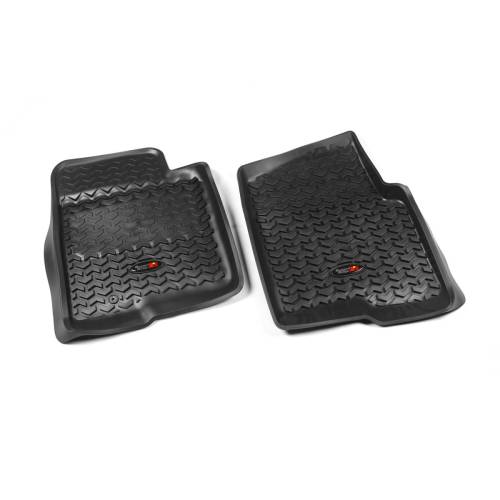 Rugged Ridge - Rugged Ridge All Terrain Floor Liner Front Pair Black | 09-10 F-150 Ext/Reg/SC - 82902.03