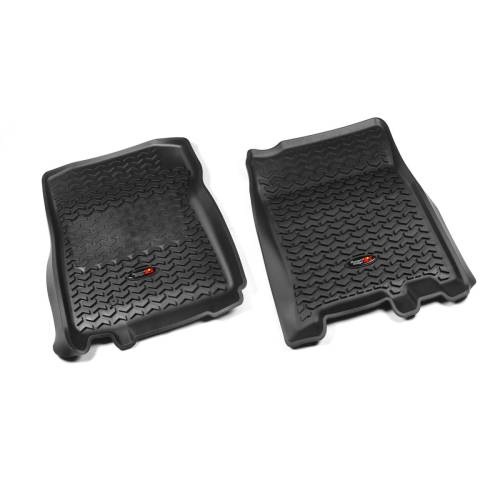 Rugged Ridge - Rugged Ridge All Terrain Floor Liner Front Pair Black | 97-03 F-150 Ext/RegCab - 82902.04