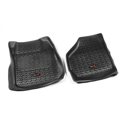 Rugged Ridge - Rugged Ridge All Terrain Floor Liner Front Pair Black | 99-07 F250/350 - 82902.07