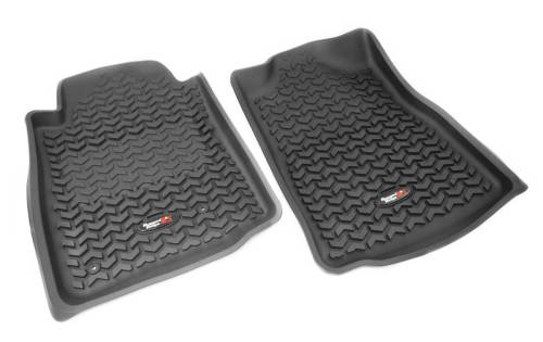 Rugged Ridge - Rugged Ridge All Terrain Floor Liner Front Pair Black | 12-15 Toyota Tacoma - 82904.15