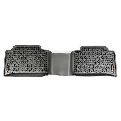 Rugged Ridge - Rugged Ridge Floor Liner Rear | Black 2015-2020 Chevrolet / GMC Colorado / Canyon Crew Cab - 82951.15