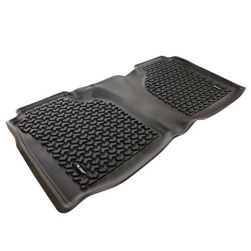 Rugged Ridge - Rugged Ridge Floor Liner Rear Black | 2020 Chevy Silverado Crew Cab - 82951.17