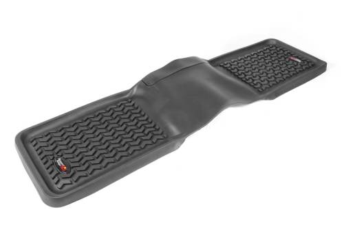 Rugged Ridge - Rugged Ridge All Terrain Floor Liner Rear Black | 97-08 F-150 Ext/SuperCrew - 82952.11