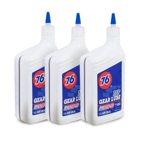 Yukon Gear And Axle - Yukon Gear and Axle 3 Qt. 80W90 Conventional Gear Oil. - OK 3-QRT-CONV