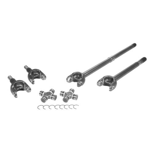 Yukon Gear And Axle - Yukon Chromoly Front Axle Kit for JL/JT Rubicon Dana 44, 32 Spline, w/FAD Delete - YA W24172