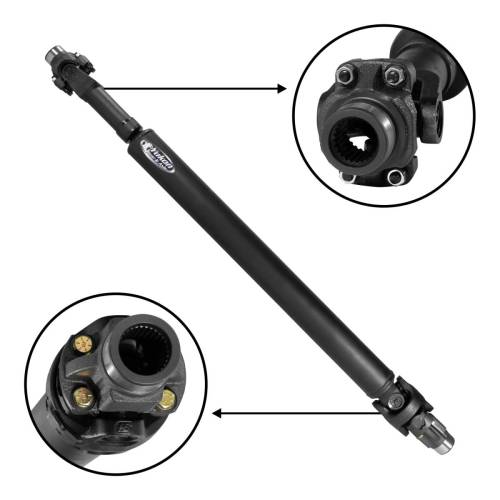 Yukon Gear And Axle - Yukon Performance Rear Driveshaft 2018 JL Sahara 4 Door with AT & Selec-Trac - YDS040