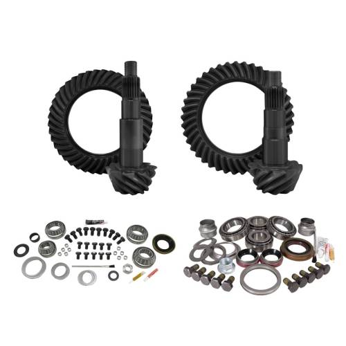 Yukon Gear And Axle - Yukon Gear & Install Kit package for Jeep JK Rubicon, 5.38 ratio - YGK017