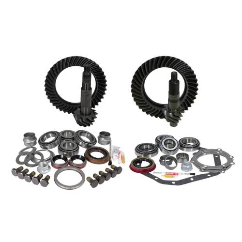 Yukon Gear And Axle - Yukon Gear & Install Kit pkg for Rev Rotation D60 & ’88 & down GM 14T 4.56 thick - YGK042