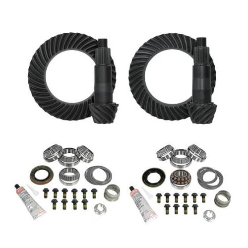 Yukon Gear And Axle - Yukon Re-Gear & Install Kit, M210 Front/M220 Rear, 21-23 Ford Bronco, 4.56 Ratio - YGK155