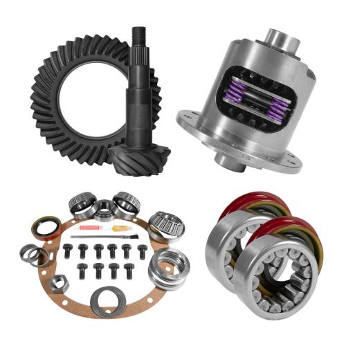 Yukon Gear And Axle - Yukon Gear and Axle 8.5" GM 3.42 Rear Ring & Pinion, Install Kit, 30spl Posi, Axle Bearings & Seals - YGK2001