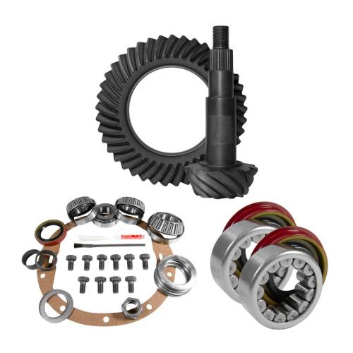 Yukon Gear And Axle - Yukon Gear and Axle 8.5" GM 3.42 Rear Ring & Pinion, Install Kit, Axle Bearings, 1.625" Case Journal - YGK2011