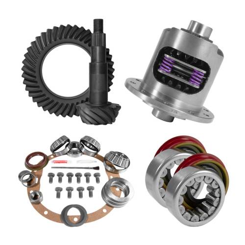 Yukon Gear And Axle - Yukon Gear and Axle 8.6" GM 3.42 Rear Ring & Pinion, Install Kit, 30spl Posi, Axle Bearings & Seals - YGK2016