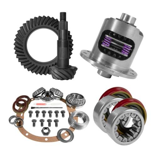 Yukon Gear And Axle - Yukon Gear and Axle 8.6" GM 3.42 Rear Ring & Pinion, Install Kit, 30spl Posi, Axle Bearings & Seals - YGK2026