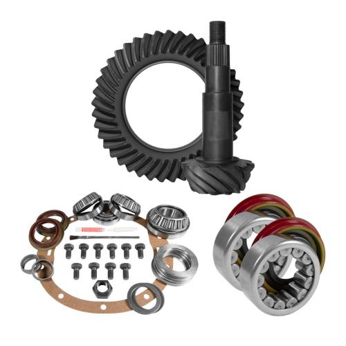 Yukon Gear And Axle - Yukon Gear and Axle 8.6" GM 3.42 Rear Ring & Pinion, Install Kit, Axle Bearings & Seal - YGK2031