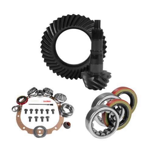 Yukon Gear And Axle - Yukon Gear and Axle 8.8" Ford 3.27 Rear Ring & Pinion, Install Kit, 2.53" OD Axle Bearings & Seals - YGK2043