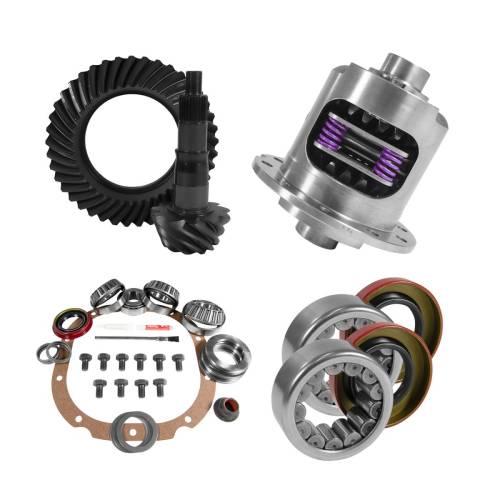 Yukon Gear And Axle - Yukon Gear and Axle 8.8" Ford 3.55 Rear Ring & Pinion, Install Kit, 31spl Posi, 2.99" Axle Bearings - YGK2050