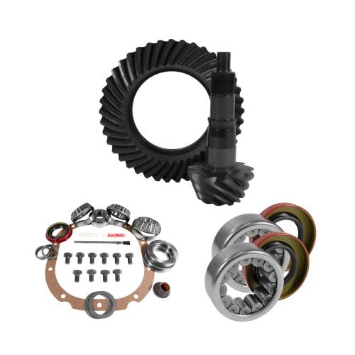 Yukon Gear And Axle - Yukon Gear and Axle 8.8" Ford 3.55 Rear Ring & Pinion, Install Kit, 2.99" OD Axle Bearings & Seals - YGK2055