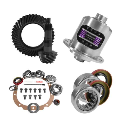 Yukon Gear And Axle - Yukon Gear and Axle 8.8" Ford 3.55 Rear Ring & Pinion, Install Kit, 31spl Posi, 2.99" Axle Bearings - YGK2060