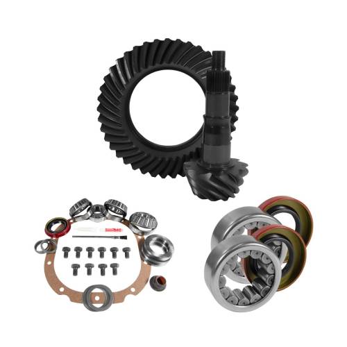 Yukon Gear And Axle - Yukon Gear and Axle 8.8" Ford 4.56 Rear Ring & Pinion, Install Kit, 2.99" OD Axle Bearings & Seals - YGK2068