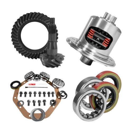 Yukon Gear And Axle - Yukon Gear and Axle 9.25" CHY 3.21 Rear Ring & Pinion, Install Kit, 31spl Posi, 1.62" Axle Bearings - YGK2073