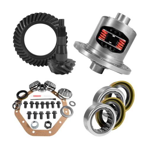 Yukon Gear And Axle - Yukon Gear and Axle ZF 9.25" CHY 3.55 Rear Ring & Pinion, Install Kit, Posi, Axle Bearings & Seals - YGK2086