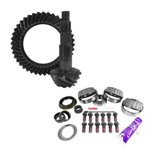 Yukon Gear And Axle - Yukon Gear and Axle 11.5" AAM 3.73 Rear Ring & Pinion, Install Kit, 4.125" OD Pinion Bearing - YGK2106