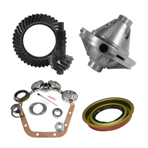 Yukon Gear And Axle - Yukon Gear and Axle 10.5" GM 14 Bolt 3.73 Rear Ring & Pinion, Install Kit, 30 Spline Posi - YGK2125