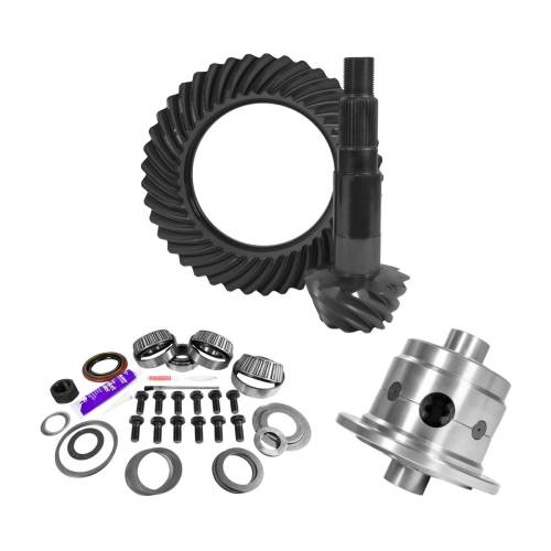 Yukon Gear And Axle - Yukon Gear and Axle 11.25" Dana 80 3.54 Rear Ring & Pinion, Install Kit, 35 Spline Posi, 4.125" BRG - YGK2164