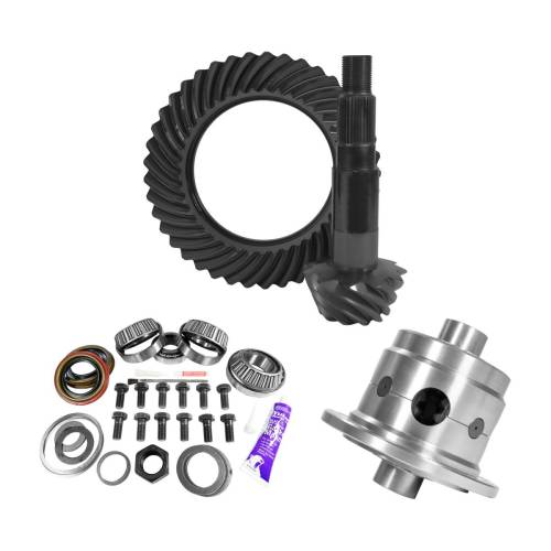 Yukon Gear And Axle - Yukon Gear and Axle 11.25" Dana 80 3.54 Rear Ring & Pinion, Install Kit, 35 Spline Posi, 4.375" BRG - YGK2178