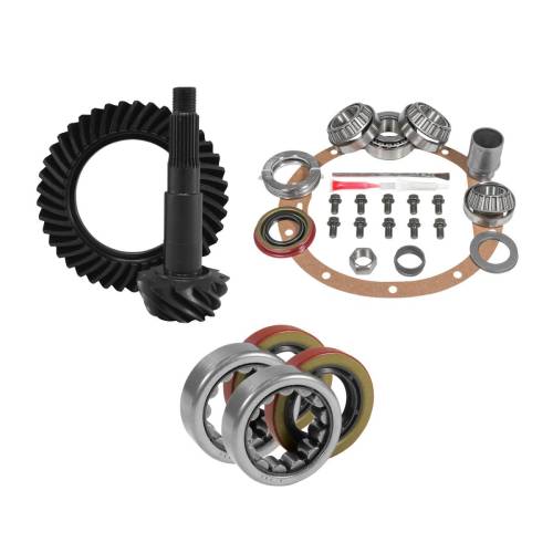 Yukon Gear And Axle - Yukon Gear and Axle 8.2" GM 3.08 Rear Ring & Pinion, Install Kit, 2.25" OD Axle Bearings & Seals - YGK2209