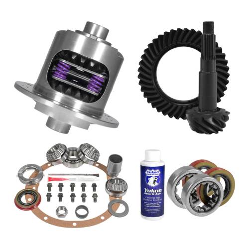 Yukon Gear And Axle - Yukon Gear and Axle 8.2" GM 3.08 Rear Ring & Pinion, Install Kit, 28spl Posi, 2.25" Axle Bearings - YGK2212