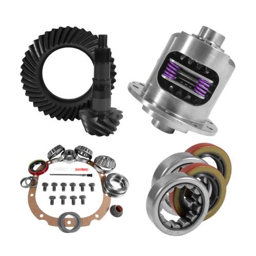 Yukon Gear And Axle - Yukon Gear and Axle 8.8" Ford 4.11 Rear Ring & Pinion, Install Kit, 28spl Posi, 2.25" Axle Bearings - YGK2224