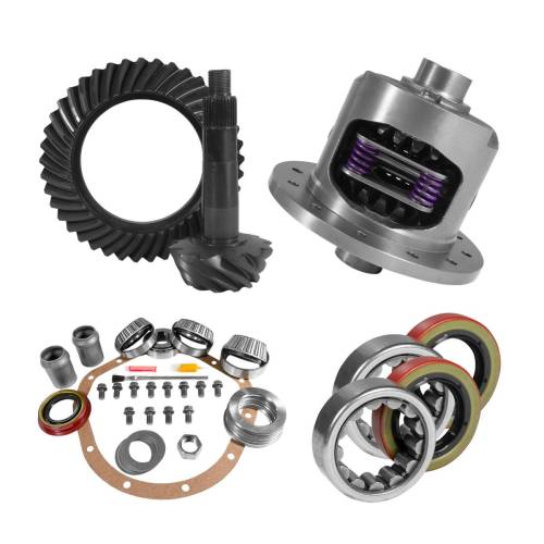 Yukon Gear And Axle - Yukon Gear and Axle 8.875" GM 12T 3.08 Rear Ring & Pinion, Install Kit, 30spl Posi, Axle Bearings - YGK2231