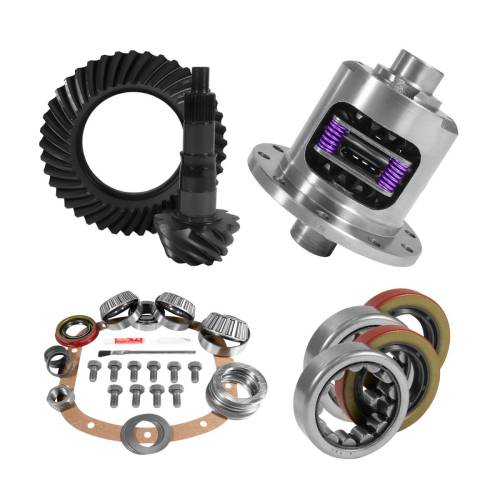 Yukon Gear And Axle - Yukon Gear and Axle 7.5" GM 3.23 Rear Ring & Pinion, Install Kit, 26spl Posi, 2.25" Axle Bearings - YGK2240