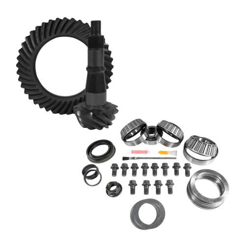 Yukon Gear And Axle - Yukon Gear and Axle 9.5" GM 3.42 Rear Ring & Pinion, Install Kit, Axle Bearings & Seals - YGK2248