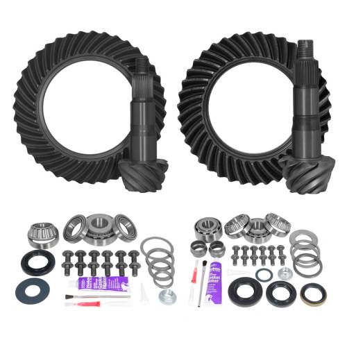 Yukon Gear And Axle - Yukon Gear and Axle Ring & Pinion Gear Kit Package Front & Rear with Install Kits - Toyota 10.5/9R - YGKT007-488