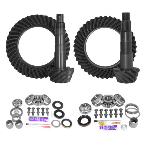 Yukon Gear And Axle - Yukon Gear and Axle Ring & Pinion Gear Kit Package Front & Rear with Install Kits - Toyota 8.2/8"IFS - YGKT008-456-3