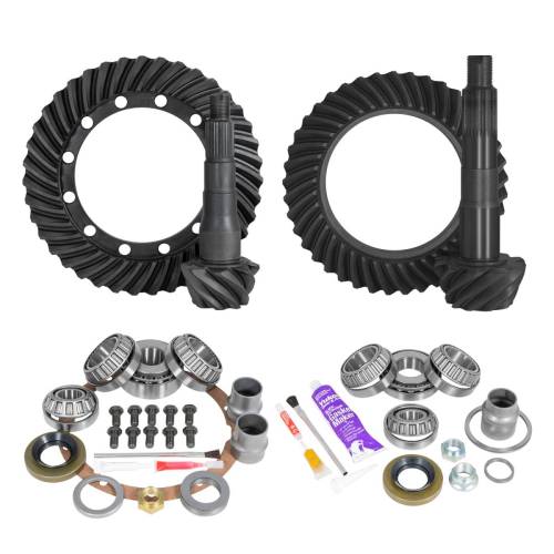 Yukon Gear And Axle - Yukon Gear and Axle Ring & Pinion Gear Kit Package Front & Rear with Install Kits - Toyota 9.5/8R - YGKT009-488