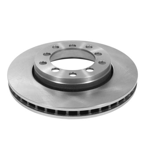 Yukon Gear And Axle - Yukon Front Double Drilled Brake Rotor for Jeep Wrangler 5 x 5.5" Spin-Free Kit - YP BR-06